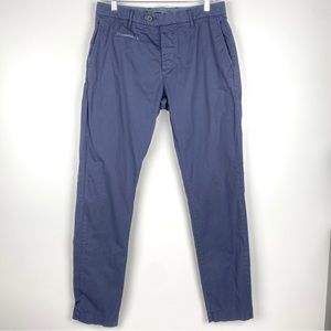 Novemb3r Navy Blue Chinos